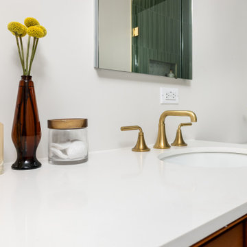 Oakley Bathroom: A Modern Green Refresh