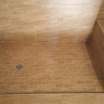 New Bathroom Flooring and Shower
