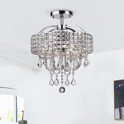 4-Light Flush Mount - Flush-mount Ceiling Lighting