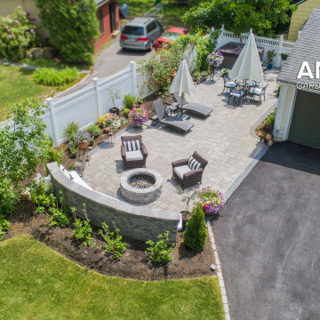 Lifetime warranty Unilock Patio - Wabam MA