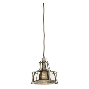 Artcraft Lighting Fifth Avenue 1-Light Pendant with Champagne Glassware Rose Gold
