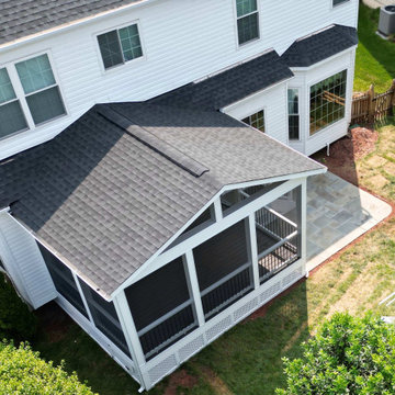 Moisture Shield Riverbank Screened-in Porch and Patio