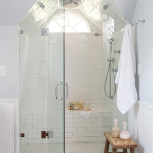 Subway Tile And Beadboard Bathroom Ideas Houzz