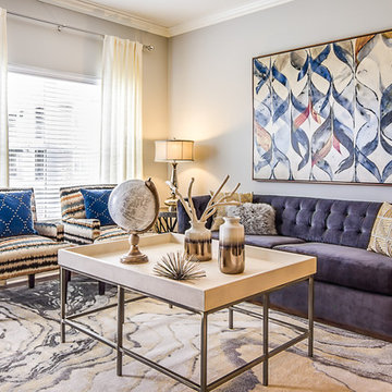 Transitional Kansas City Model Apartment