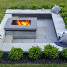 Modern firepit