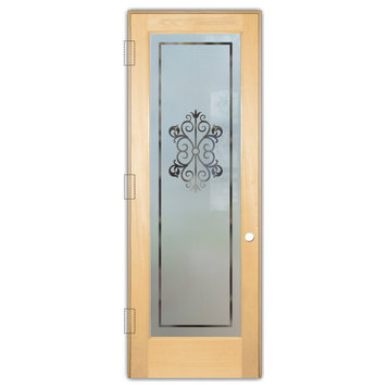 Pantry Door - Granada - Maple - 28" x 84" - Knob on Right - Push Open
