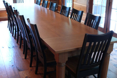 Inspiration for a timeless dining room remodel in Other