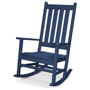 Trex Outdoor Cape Cod Porch Rocking Chair, Navy