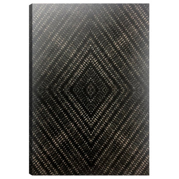 American Art Decor Batik Geometric Pattern Outdoor Canvas Art Print