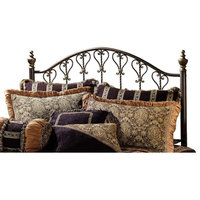 Huntley Headboard, King, Rails Not Included, Dusty Bronze