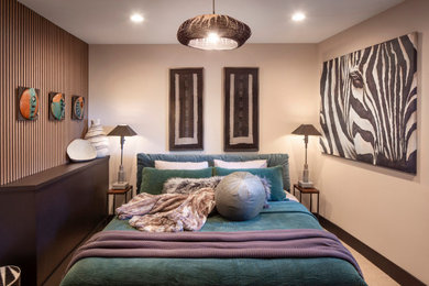 Trendy bedroom photo in Other