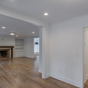 Photo shoot of a beautifully renovated historic, 3 level home in NC.