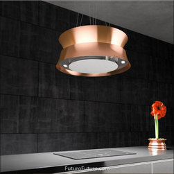 Futuro Futuro 24-inch Arena Copper Island Range Hood - Range Hoods And Vents