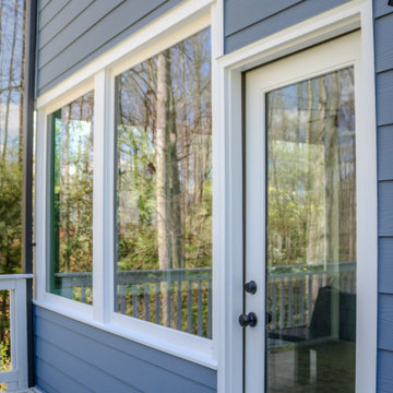 Marietta, GA Full Siding Replacement, 30+ Window Replacements, Screened-In Porch