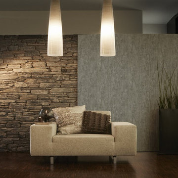 Brick Wallpaper Accent Wall