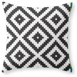 Contemporary Decorative Pillows Ruta Throw Pillow Cover