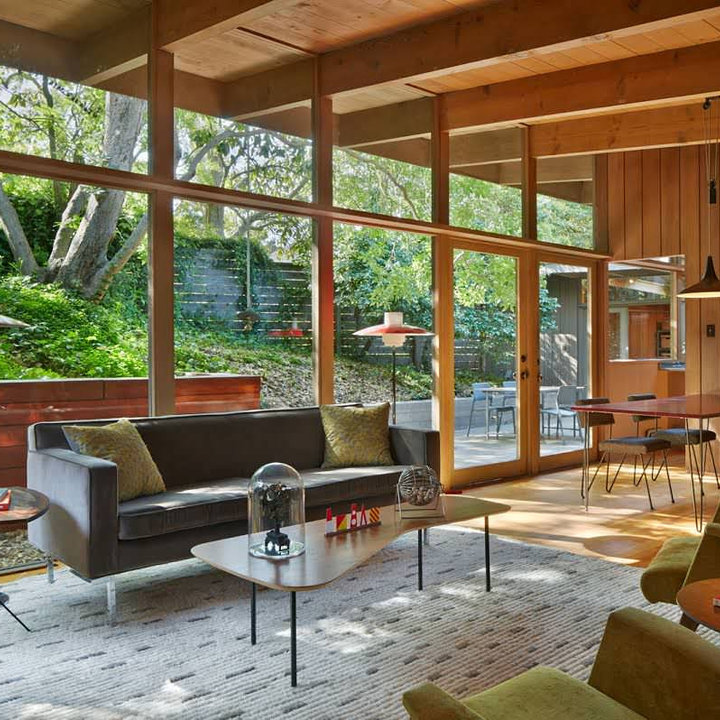 Exposed Ceiling Joists - Photos & Ideas | Houzz - Exposed Ceiling Joists With Glossy Texture