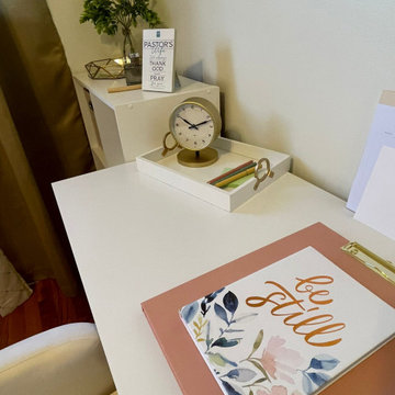 Remodeling + Redecorating | Home Office/Guest Room