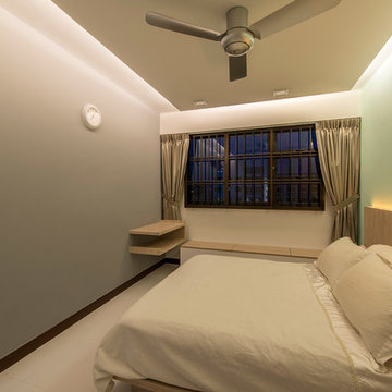 Contemporary design ( Punggol Way HDB 5 Room)