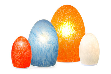 Neoz Egg Fritted Cordless Lamp