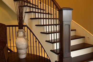 custom staircase and railings