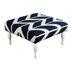 Surya Furniture- (FL-1017) - Footstools And Ottomans