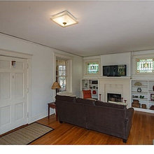 family room built ins