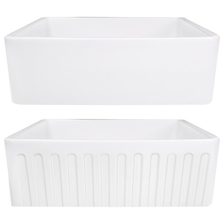 Nantucket Sinks 30"x20" Reversible Farmhouse Sink