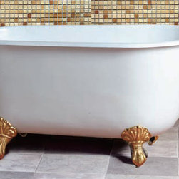 Andriana Swedish Roll Top Bath Tub - Bathtubs