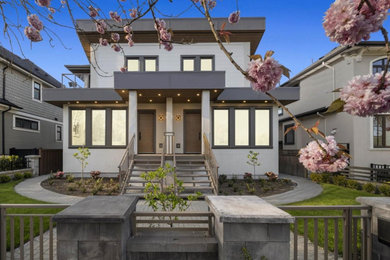 Modern exterior home idea in Vancouver