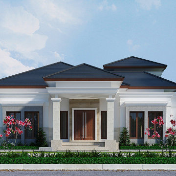 Desain Rumah Tropis - Aceh (Mr. Dedi)