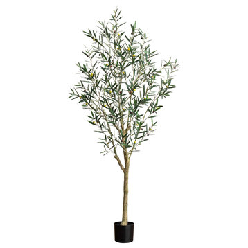 7ft. Artificial Greco Olive Tree