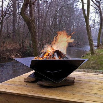 Artisan Fire Pits: The Origami