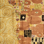 Kashmir Designs - Klimt Tapestry 3ft x 5ft   Embrace Art Nouveau Wall Hanging Rug Carpet Art Silk - This modern accent wall art / tapestry / rug is hand embroidered by the finest artisans and design inspired by the works of modern artist, Gustav Klimt. These wall art / tapestry / rugs can be used to decorate the walls of your homes or to spice up the decor.