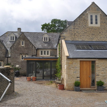 Restoration and extension of grade 2 listed farmhouse