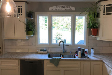 Transitional kitchen photo in Other