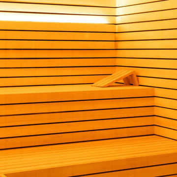 Designsaunas im Fitnessstudio
