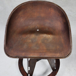 Sheet Metal Tractor Stools - Bar Stools And Counter Stools