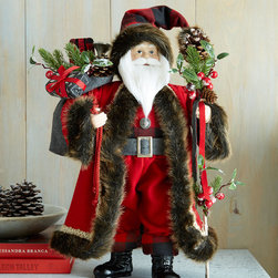 Aspen Fantasy 18" Santa from Horchow.com - Holiday Accents And Figurines