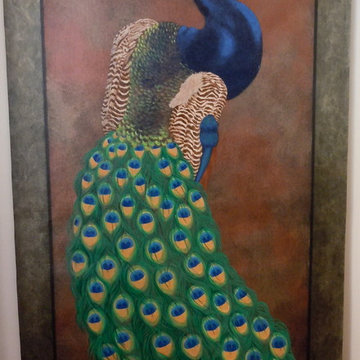 Canvas Tapestries, Peacock