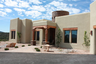Custom Southwest Pueblo Style Home - Sandia Park, New Mexico