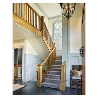 Traditional Cherry Hills Village Custom Home - Traditional - Staircase ...