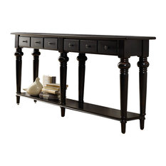 Six Drawer Thin Console