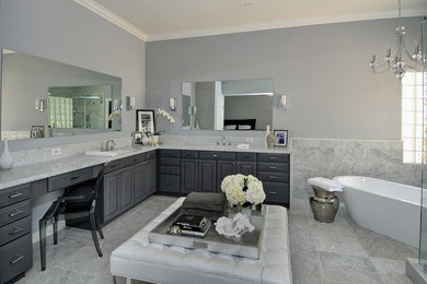Example of a trendy bathroom design in Phoenix