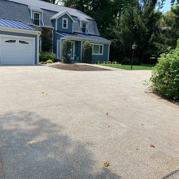Exposed Aggregate Driveway