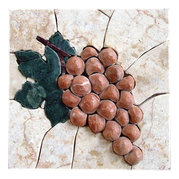 Mosaic Patterns- Cremisi Acino I Mozaico