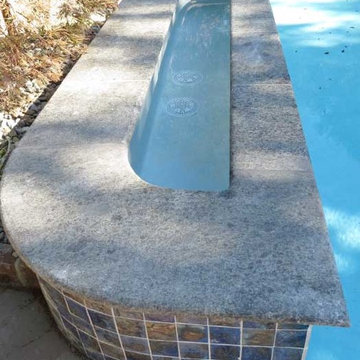 Granite Coping - Blue Sapphire