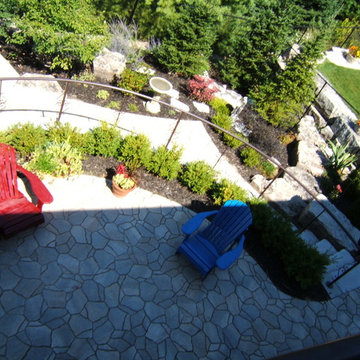 Multi Level Patio in Dundas