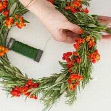 How to Make a Sophisticated Natural Wreath for the Holidays