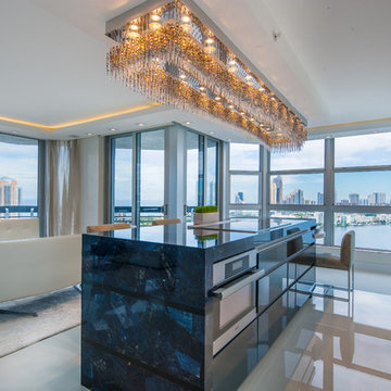 Ultra-Contemporary Miami kitchen